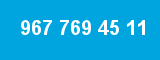 967 769 45 11 967 769 45 11